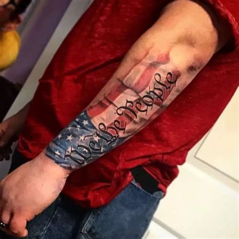 101 Best We The People Tattoo Designs You Need To See! - Outsons | Patriotic tattoos, American ...