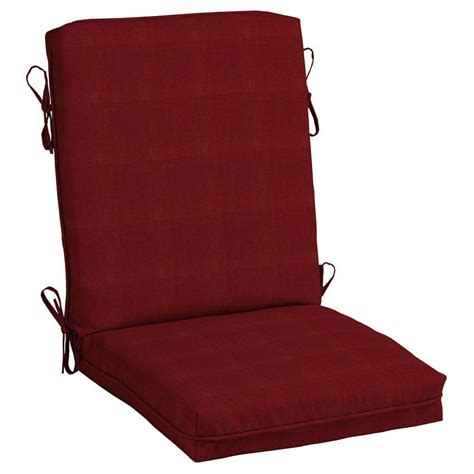 Hampton Bay Chili Outdoor Dining Chair Cushion-FF73336B-9D5 - The Home Depot