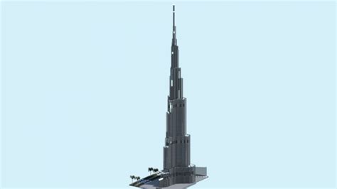 Burj Khalifa Minecraft Map