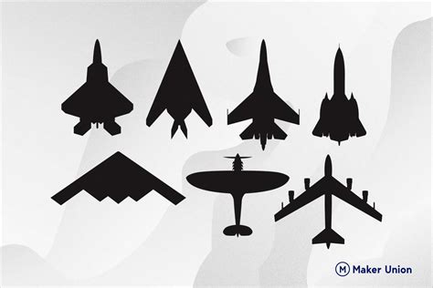 Military Aircraft | Free DXF Files | Maker Union