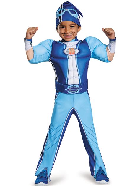 Disguise Lazytown Sportacus Muscle Chest Costume Toddler