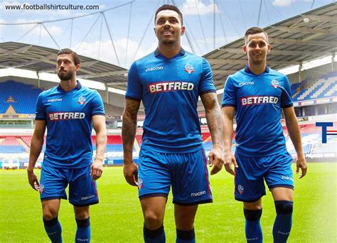 Bolton Wanderers 2018-19 Macron Third Kit | 18/19 Kits | Football shirt ...