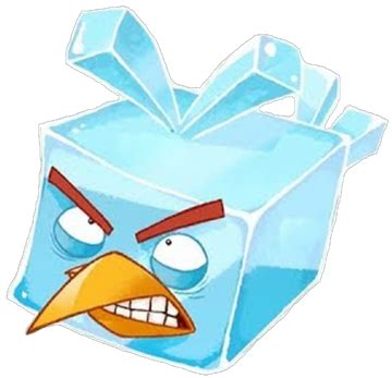 How To Draw Angry Birds Space Ice Bird