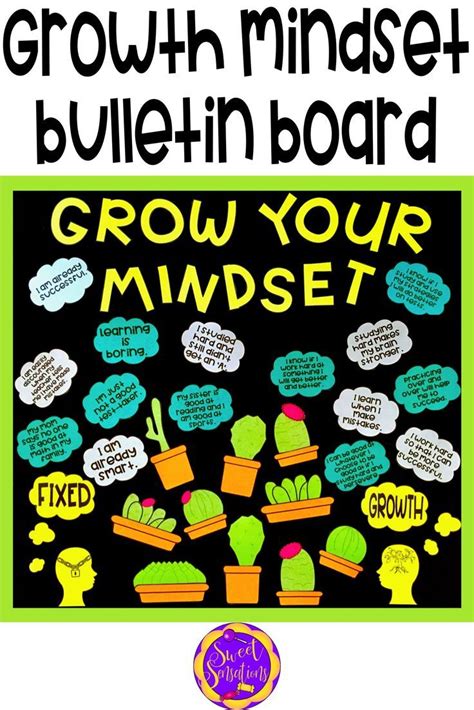 Growth Mindset Bulletin Board Unit Growth Mindset Sort Ready to Grow ...