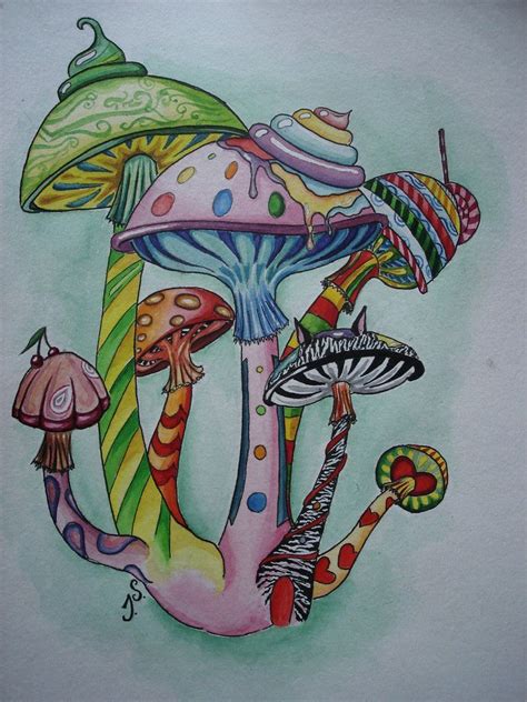 Psilocybin Art Wallpaper