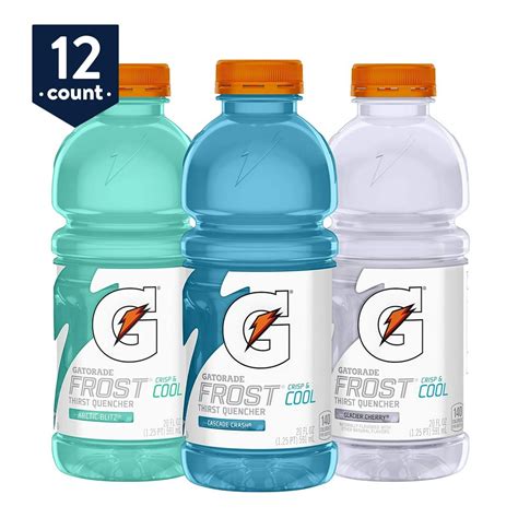 Gatorade Frost Thirst Quencher Variety Pack, 20 fl oz, 12 count - Walmart.com - Walmart.com