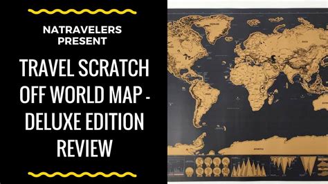 Travel Scratch Off World Map - Deluxe Edition Review - YouTube