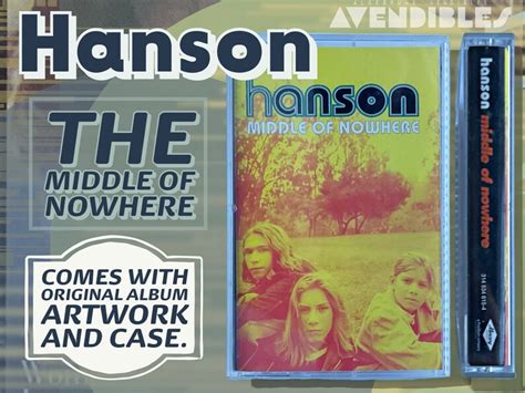 Hanson Middle of Nowhere 1997 Cassette Tape. Includes - Etsy