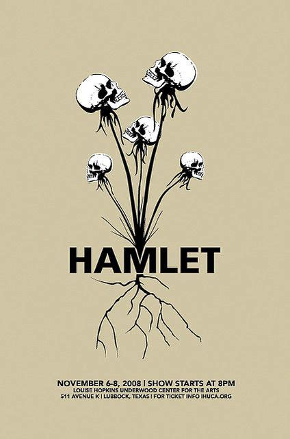 hamlet poster | Theatre poster, Hamlet, Book cover design