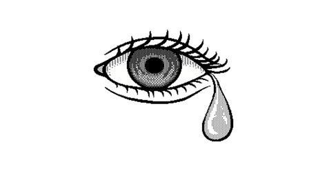 Crying Eye Drawing | Free download on ClipArtMag