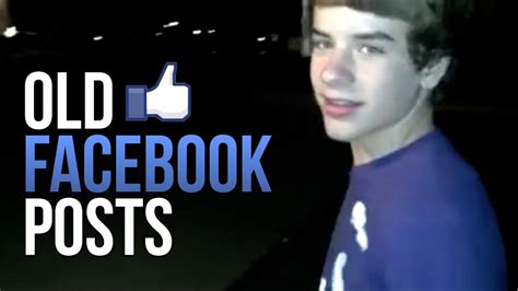 Old Facebook Posts - YouTube