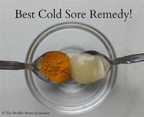 Raw Honey and Turmeric Cold Sore Paste - 11 Quick and Natural DIY Cold ...