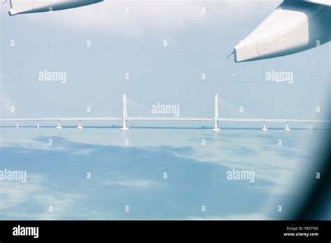 aerial view of Hong Kong Zhuhai Macau Bridge Stock Photo - Alamy