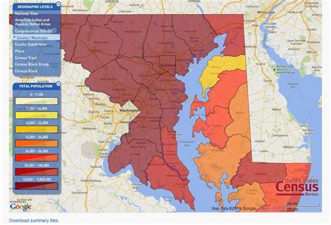 Thoughts About K4D: Maryland Counties by Population