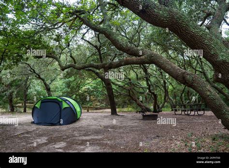 Camping in Virginia Beach Stock Photo - Alamy