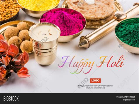 Happy Holi Greeting Image & Photo (Free Trial) | Bigstock