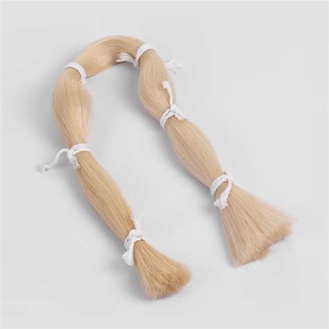 Violin Bow Hair 80cm 250g Horsehair Fiddle Bow Hair Natural White Color ...