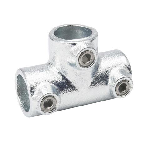 X-in Y-Degree Silver Galvanized Steel Structural Pipe Fitting Plumbing ...