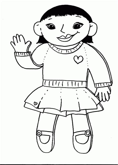 Flat Stanley Coloring Page Coloring Pages