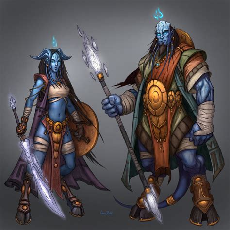 Draenei Concept Art - World of Warcraft: The Burning Crusade Art Gallery