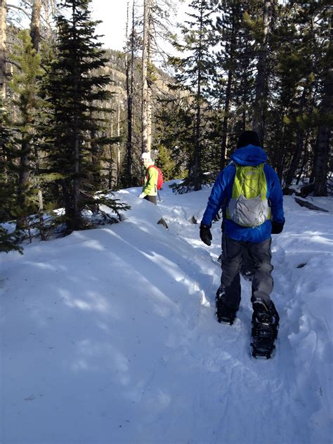 Snowshoeing in Rocky Mountain National Park