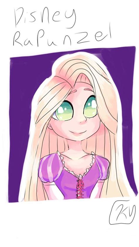 rapunzel fanart by kaitlin14 on DeviantArt