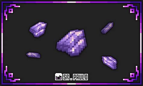 Alternative Amethyst shard - Sr_Paulo Minecraft Texture Pack