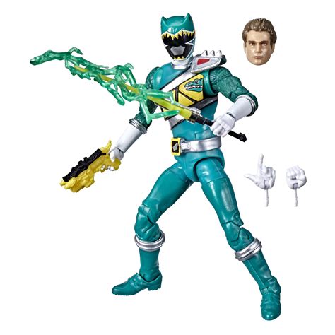 Buy Power Rangers Lightning Collection Dino Charge Green Ranger 6-Inch ...