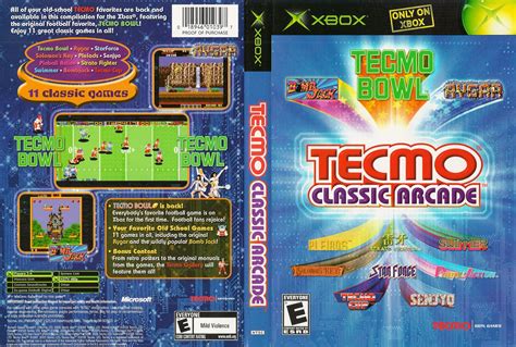 RETRO SPIRIT GAMES: Tecmo Classic Arcade (Xbox) - Works on Xbox 360!