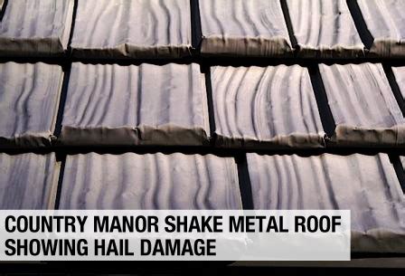 Metal Roof & Hail Damage - Schroer & Sons Metal Roofing | Columbus ...