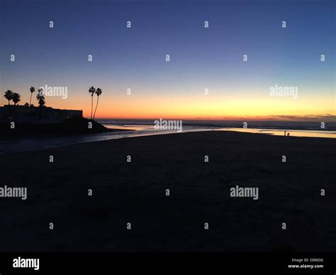 Del Mar, Ca Sunset Stock Photo - Alamy