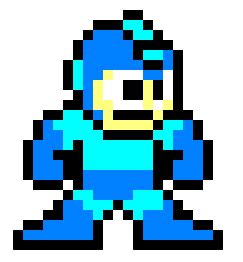 8 bit megaman by NikiKunArtz on DeviantArt