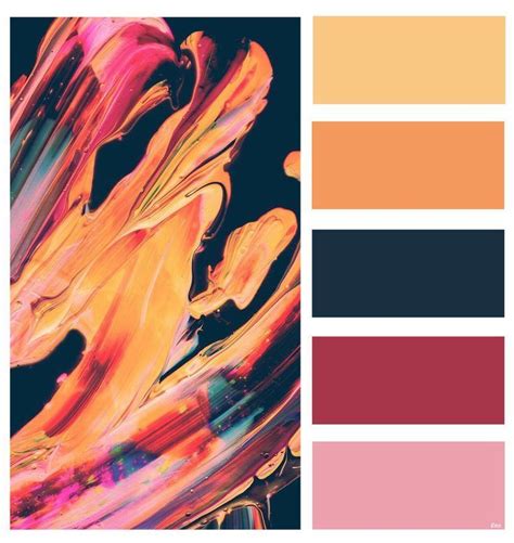 Color Palette with Beautiful Colors