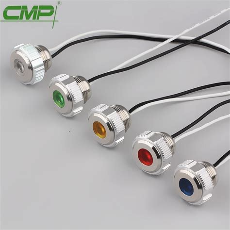 CMP Metal Waterproof 12 Volt LED Lights Signal Lamp Indicator Light ...