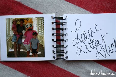 DIY Disney Autograph Books - Dukes and Duchesses