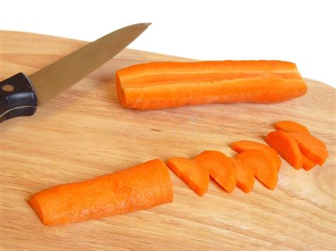 Cut Carrots. Isolated Royalty Free Stock Photography - Image: 16837487