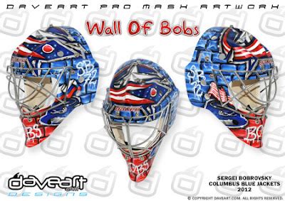 I Love Goalies!: Sergei Bobrovsky 2012-13 Mask