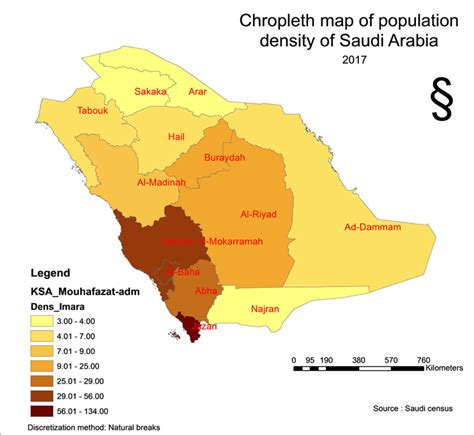 A Bivariate Dasymetric Population Map of Saudi Arabia