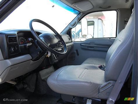 Medium Flint Interior 2008 Ford F750 Super Duty XL Chassis Regular Cab ...