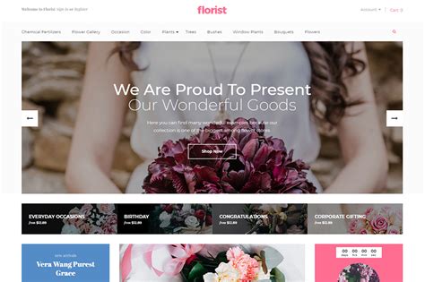 15 Most Beautiful Flower Website Templates (in 2024) - Colorlib