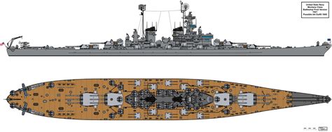 ArtStation - Montana class Battleship Final Design