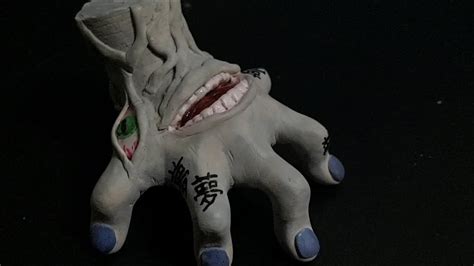 Making clay enmu hand Demon Slayer / Kimetsu no Yaiba - YouTube