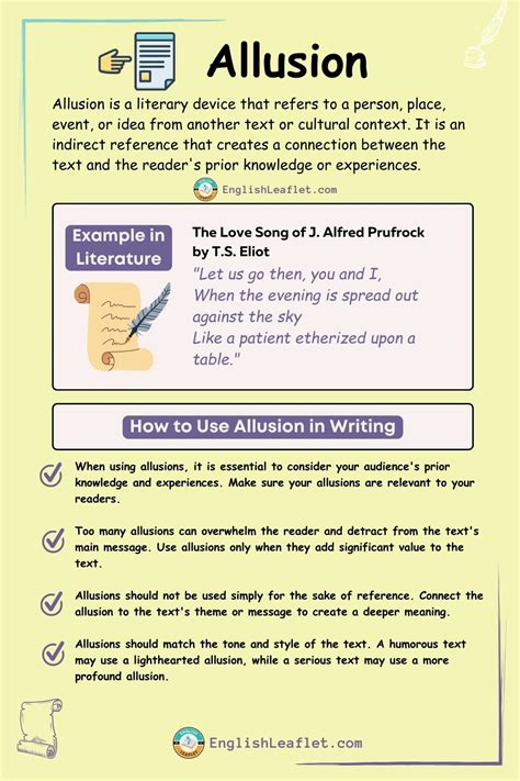 What is Allusion in Literature | Examples and Types - EnglishLeaflet