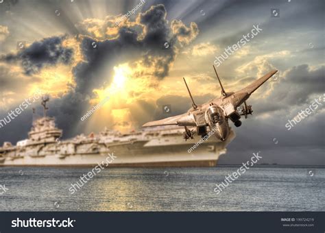 Aircraft Take Off Carrier Stock Photo 199724219 | Shutterstock