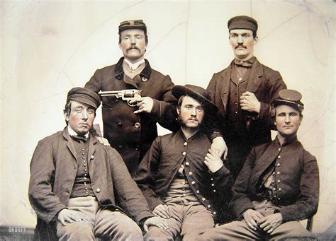 Shorpy Historical Picture Archive :: Droll Soldiers: 1860s high-resolution photo