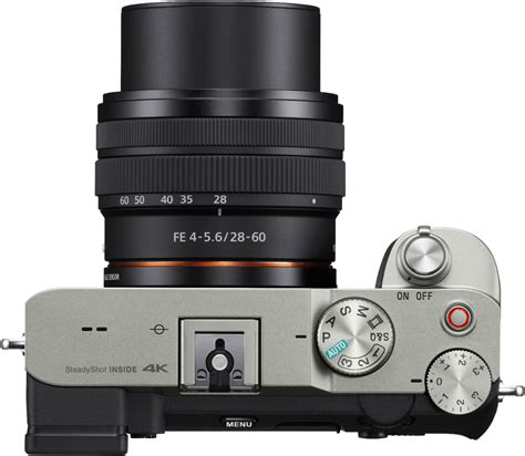 Sony Alpha 7C Full-frame Compact Mirrorless Camera with FE 28-60mm F4-5.6 lens Silver ILCE7CL/S ...