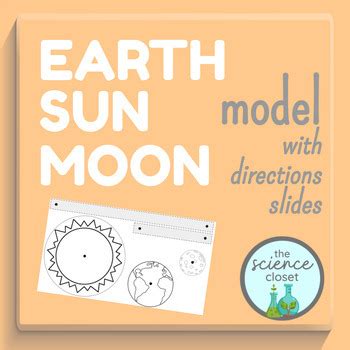 Earth, Sun, Moon Model by The Science Closet | TPT