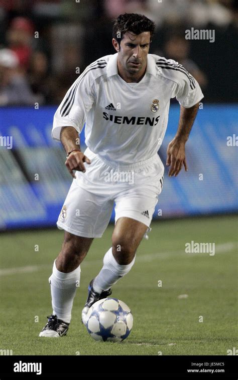 LUIS FIGO REAL MADRID CF HOME DEPOT CENTER CARSON LOS ANGELES USA 19 ...