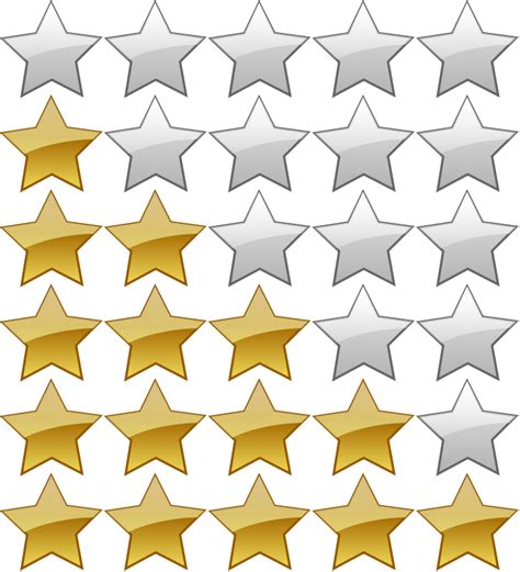 Star Rating System (101996) Free SVG Download / 4 Vector