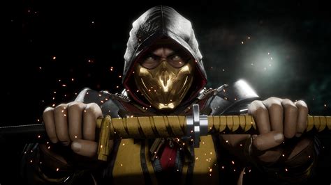 Scorpion, Mortal Kombat 11, 4K, #177 Wallpaper PC Desktop